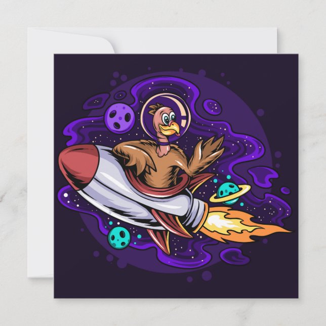 Happy Thanksgiving Holiday Card Feiertagskarte (Vorderseite)