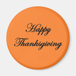 "Happy Thanksgiving" Magnet