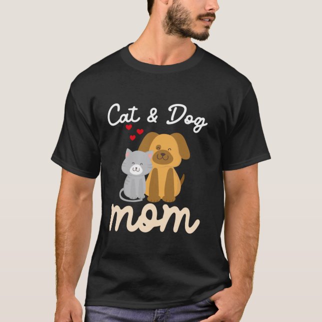 Happy Thanksgiving Men Women Kids Outfit Cat Dog M T-Shirt (Vorderseite)