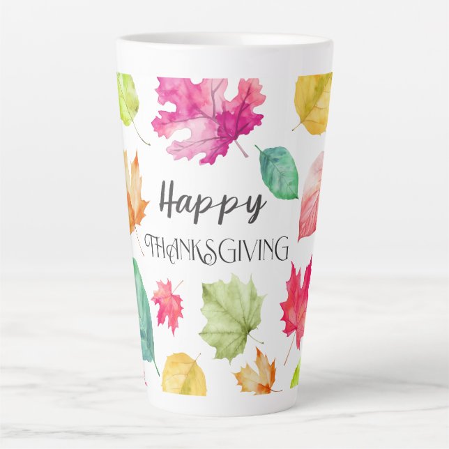 Happy Thanksgiving Milchtasse (Vorderseite)