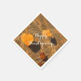 Happy Thanksgiving Napkins von RoseWrites Serviette