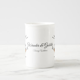 Happy Thanksgiving Niedlich Türkei Prozellantasse