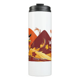 Happy Thanksgiving Niedlich Türkei Thermosbecher