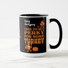 Happy Thanksgiving PERKY FÜR DIE TÜRKEI Christlich Tasse