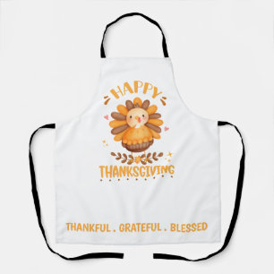 Happy Thanksgiving Personalisiert Schürze