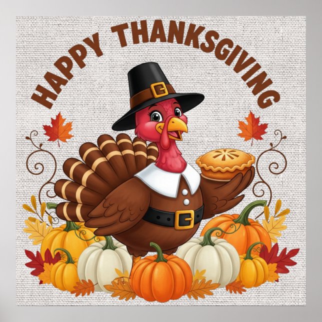 Happy Thanksgiving Poster (Vorne)