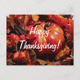Happy Thanksgiving Postkarte
