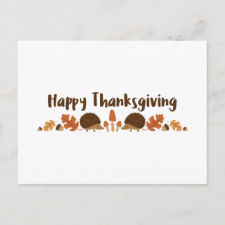 Happy Thanksgiving Postkarte