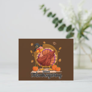 Happy Thanksgiving Postkarte