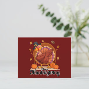 Happy Thanksgiving Postkarte