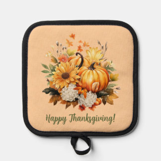 Happy Thanksgiving Pumpkin Harvest Design Topflappen