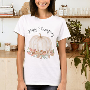 Happy Thanksgiving Pumpkin T-Shirt