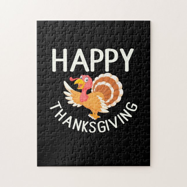 Happy Thanksgiving Puzzle (Vertikal)