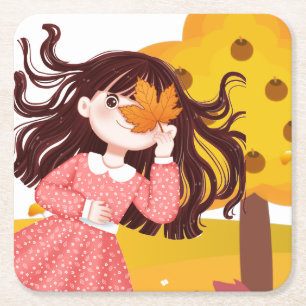 Happy Thanksgiving Rechteckiger Pappuntersetzer