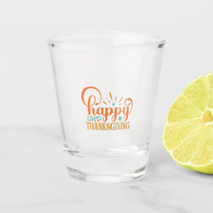 Happy Thanksgiving Schnapsglas