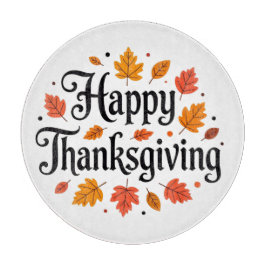 Happy Thanksgiving Schneidebrett