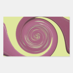 Happy Thanksgiving Schönes Phantastisches Textkuns Rechteckiger Aufkleber