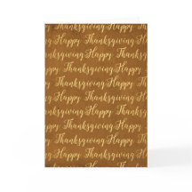Happy Thanksgiving-Schrift