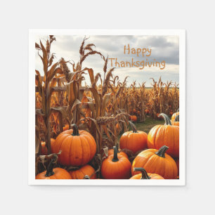 Happy Thanksgiving Serviette