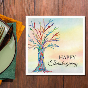 Happy Thanksgiving Serviette