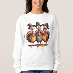 Happy Thanksgiving Shirt Herbstfeiertag Türkei T