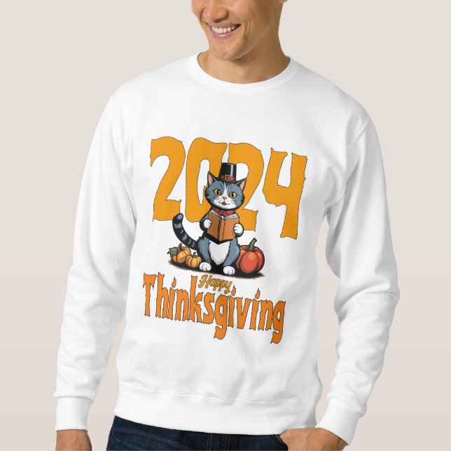 Happy Thanksgiving Sweatshirt (Vorderseite)