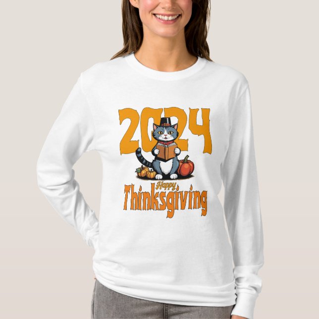 Happy Thanksgiving T-Shirt (Vorderseite)