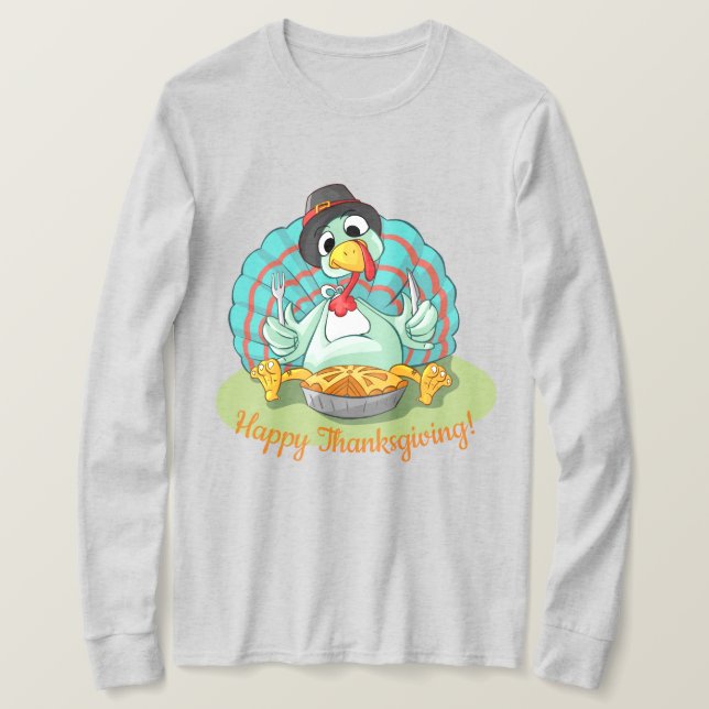 Happy Thanksgiving T-Shirt (Design vorne)