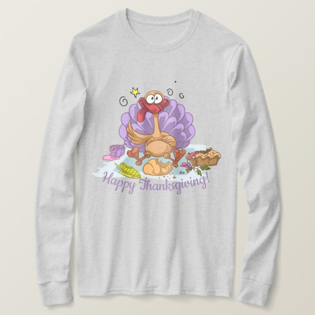 Happy Thanksgiving T-Shirt (Design vorne)
