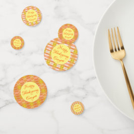Happy Thanksgiving Table Confetti Konfetti