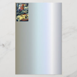 Happy Thanksgiving Table Setting Briefpapier