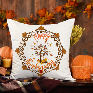 Happy Thanksgiving Tag Hallo Herbst durch PILLOW Kissen