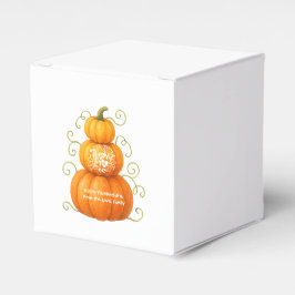 Happy Thanksgiving Thankful Pumpkins Geschenkschachtel