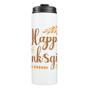 Happy Thanksgiving Thermosbecher