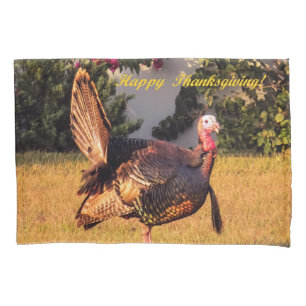 Happy Thanksgiving Truthahnvogel Kissenbezug