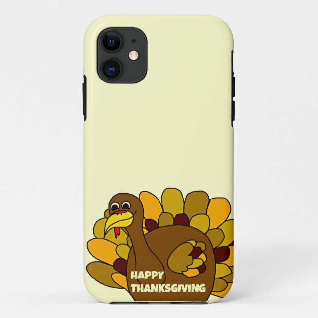 Happy Thanksgiving Türkei Case-Mate iPhone Hülle (Rückseite)