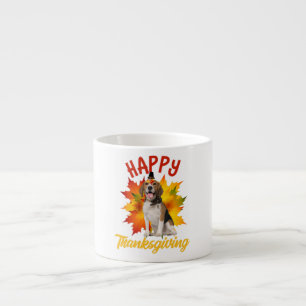 Happy Thanksgiving Turkey Beagle Dog Lover Espressotasse
