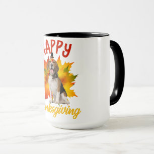 Happy Thanksgiving Turkey Beagle Dog Lover Tasse