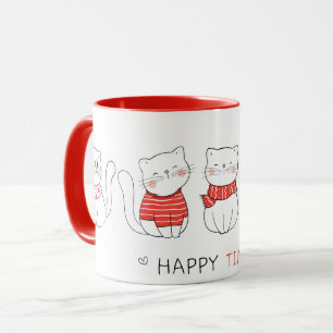 Happy Time Cats Tasse
