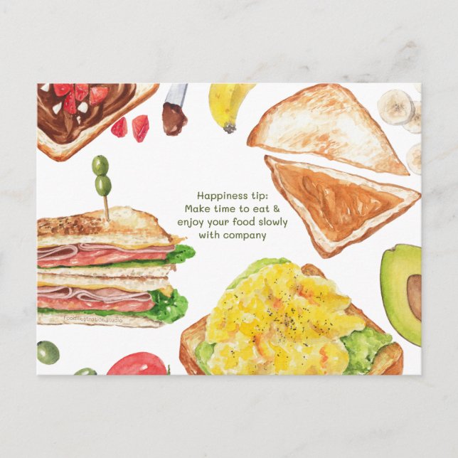 Happy Tipp Postkarte (Vorderseite)