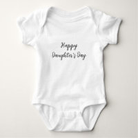 Happy Töchter Tag si.ple minimaler Name Text t