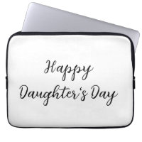 Happy Töchter Tag si.ple minimaler Name Text t