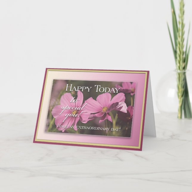 Happy Today Karte (Vorderseite)