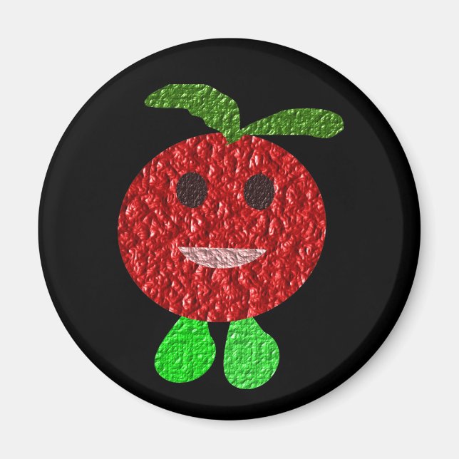 Happy Tomato Magnet (Vorne)