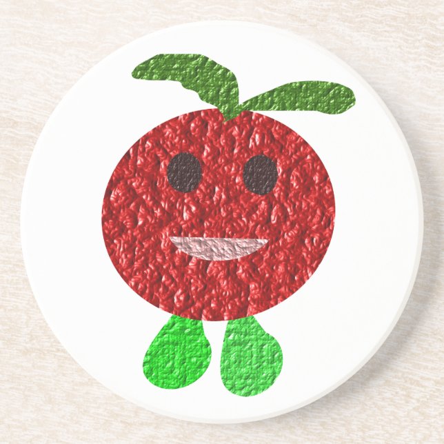 Happy Tomato Untersetzer (Vorne)