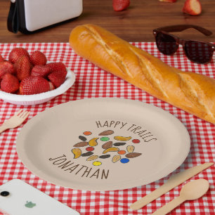 Happy Trails Camping Trail Mix Abschied Rente Pappteller