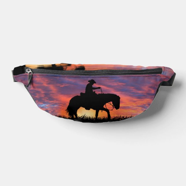 HAPPY TRAILS COWBOY BAUCHTASCHE (Ablage )
