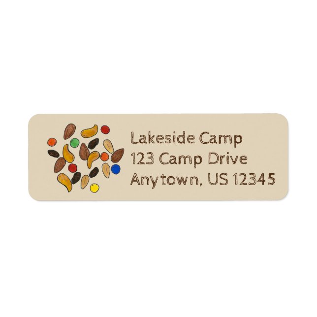 Happy Trails Summer Camp Camping Trail Mix Nuts (Vorne)