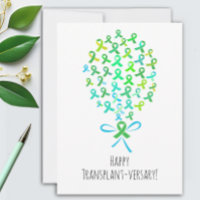 Happy Transplant-Jubiläum Custom Anniversary