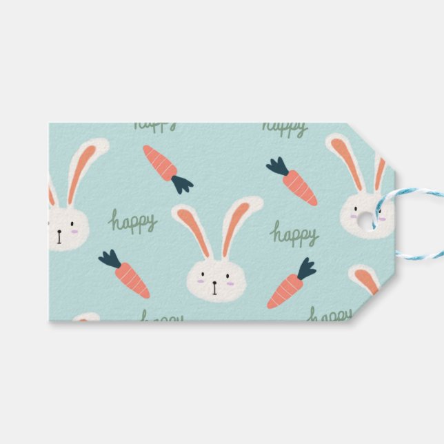 Happy Tree Friends Bunny Happy Little Bunny Bunny Geschenkanhänger (Vorderseite (Horizontal))